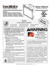 heatilator ndv4236i damaged junction box|ndv4236i manual.